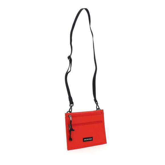 Balenciaga Explorer Pouch Bright Red - Picture 1 of 6